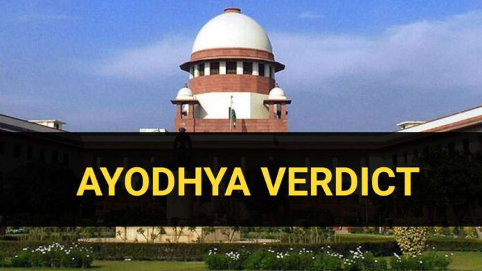 Ayodhya Verdict 2019